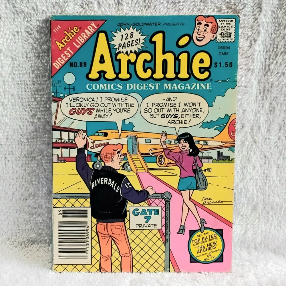 5/$20 1988 Archie Comics Digest Magazine No. 89!!